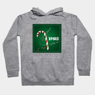 candy cane xmas Hoodie